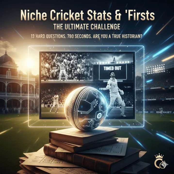 The Ultimate Niche Cricket Stats & 'Firsts' Challenge