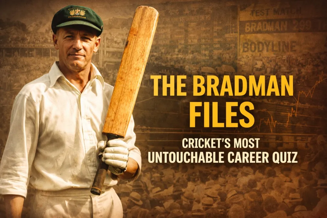 The Bradman Files: Cricket’s Most Untouchable Career Quiz cover