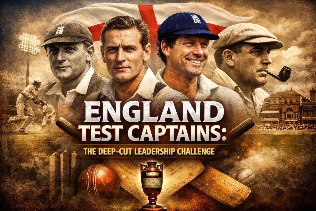 England Test Captains: The Deep-Cut Leadership Challenge cover