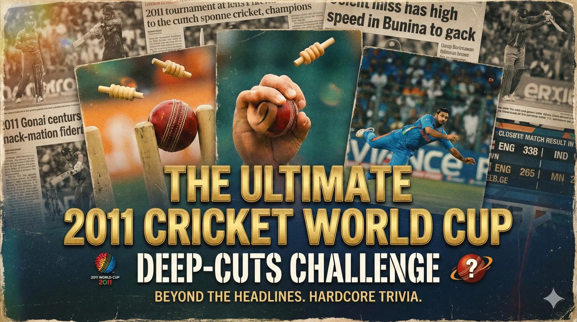 The Ultimate 2011 Cricket World Cup Deep-Cuts Challenge cover